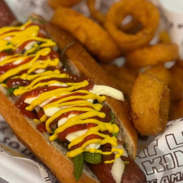 Bacon Dog Combo.